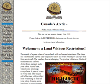 Tablet Screenshot of higharctic.com